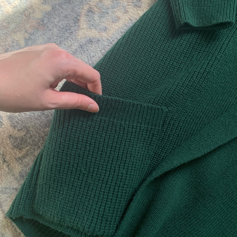 Separate issue Vintage Green Women's long Cardigan - Picture 7 of 8